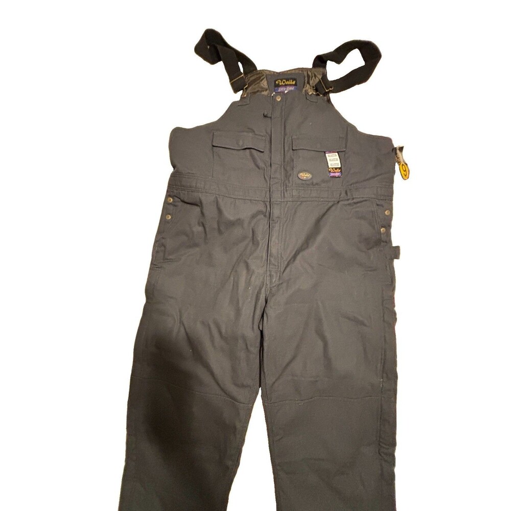 Walls Workwear Insulated Bib Overalls Mens 3X Large Regular Navy